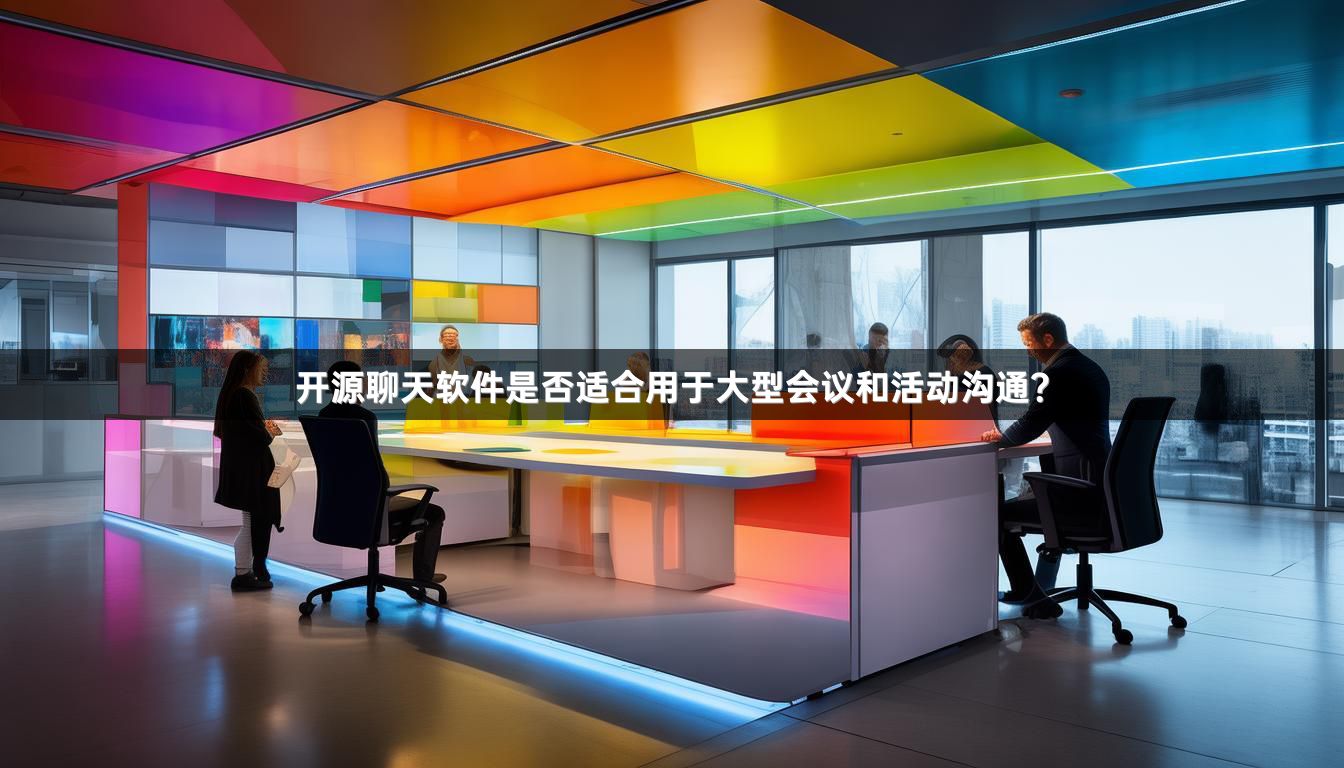 开源聊天软件是否适合用于大型会议和活动沟通？