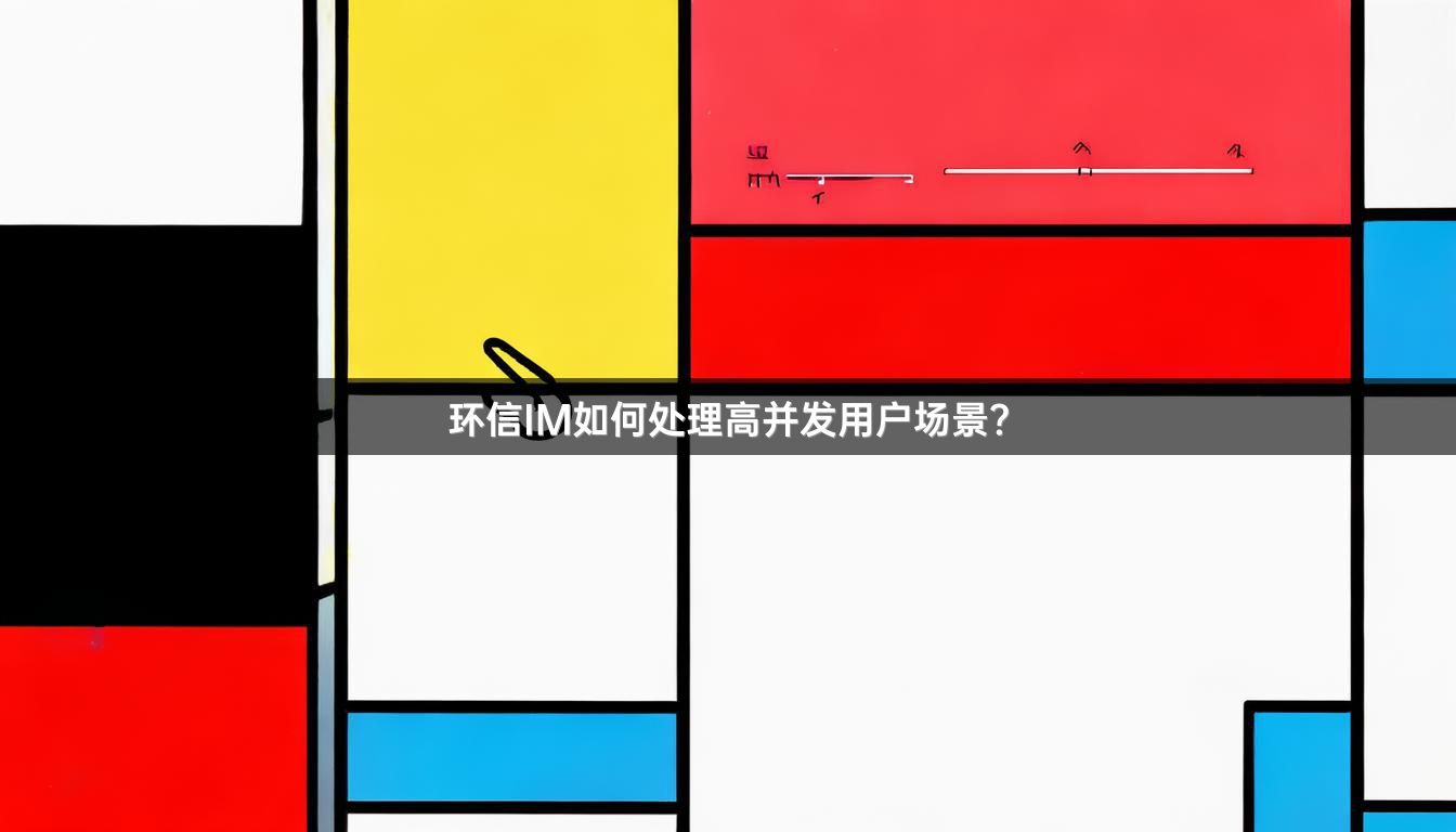 环信IM如何处理高并发用户场景？