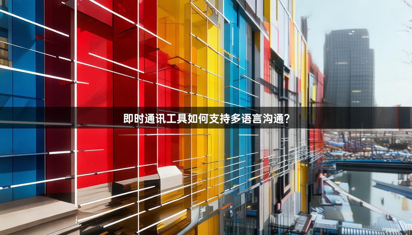 即时通讯工具如何支持多语言沟通？