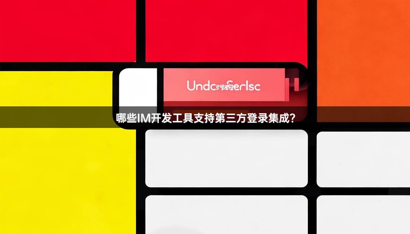 哪些IM开发工具支持第三方登录集成？