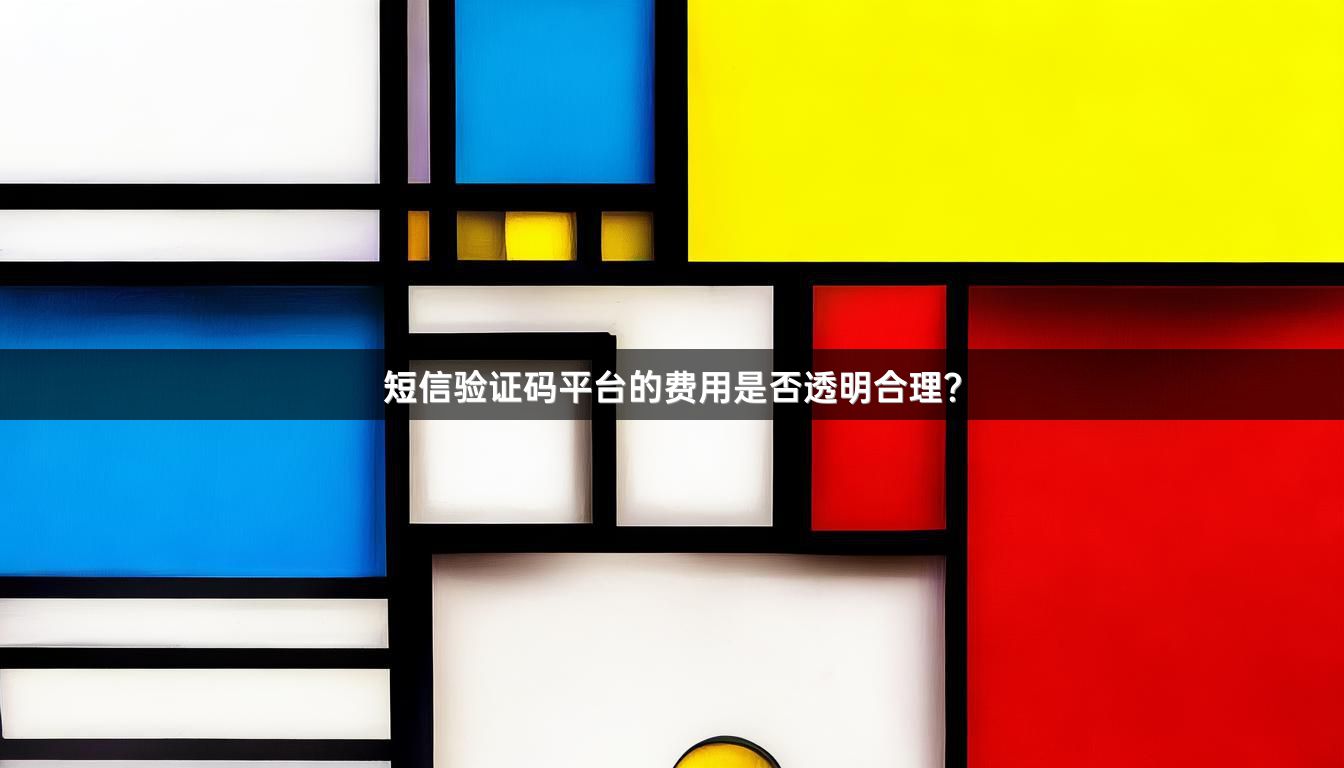 短信验证码平台的费用是否透明合理？