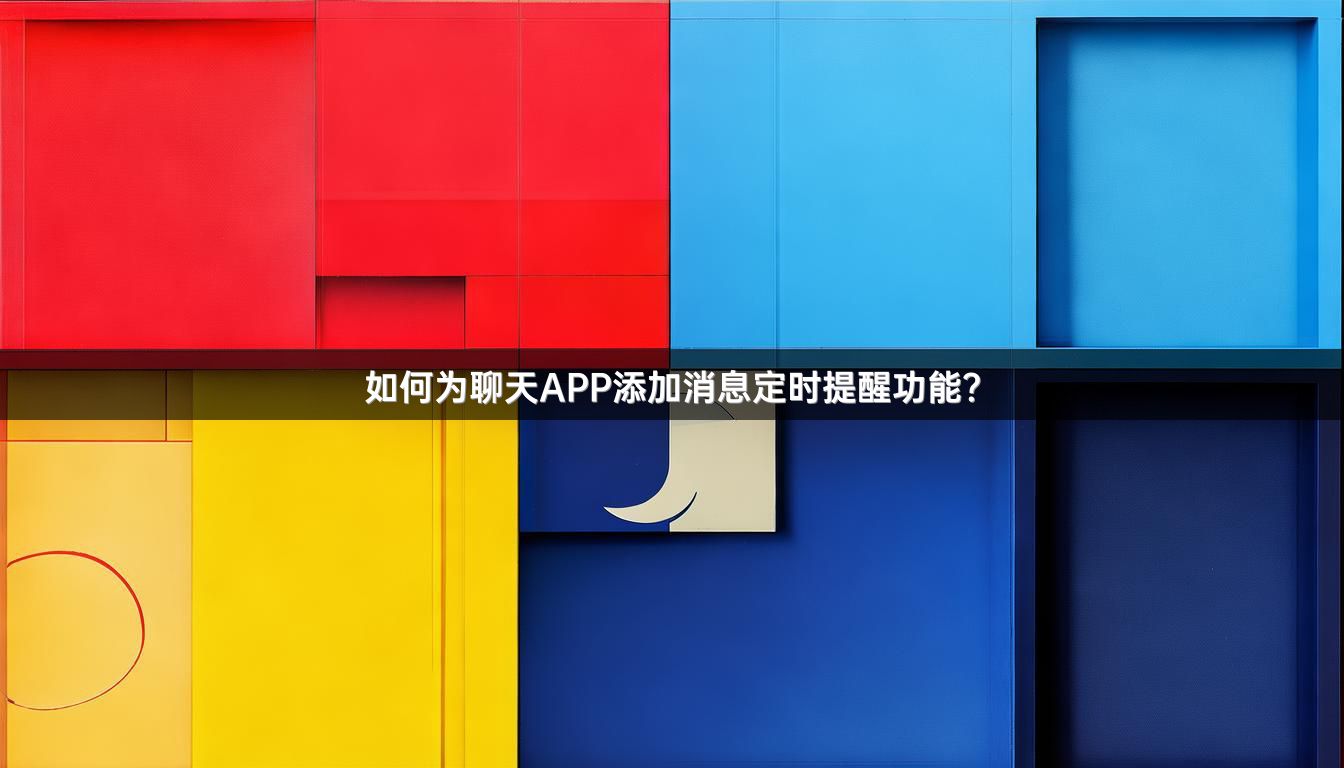 如何为聊天APP添加消息定时提醒功能？