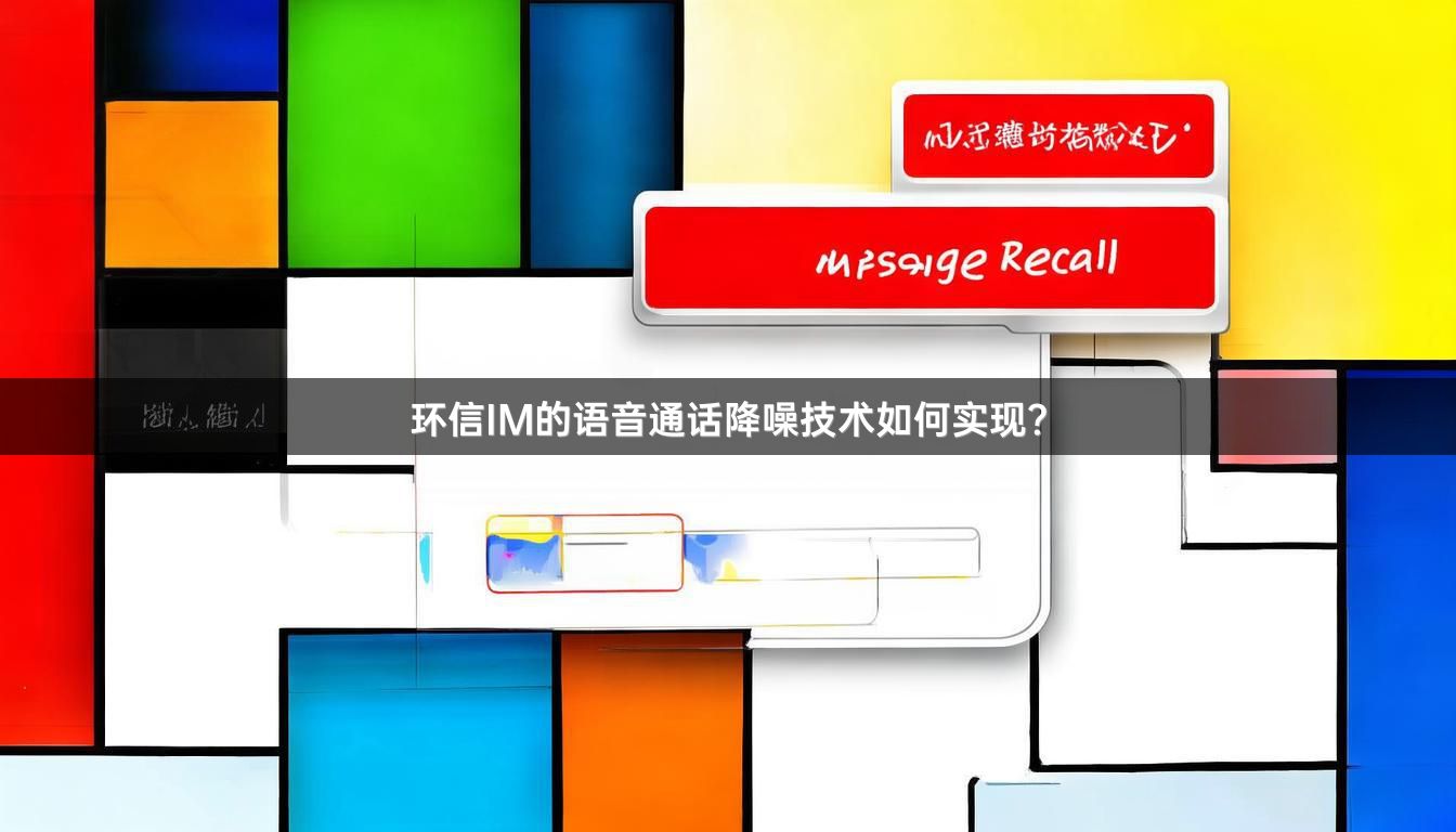 环信IM的语音通话降噪技术如何实现？