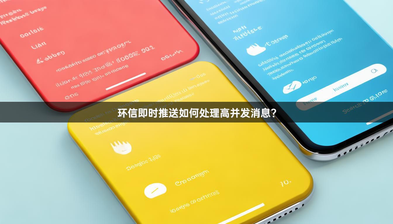 环信即时推送如何处理高并发消息？