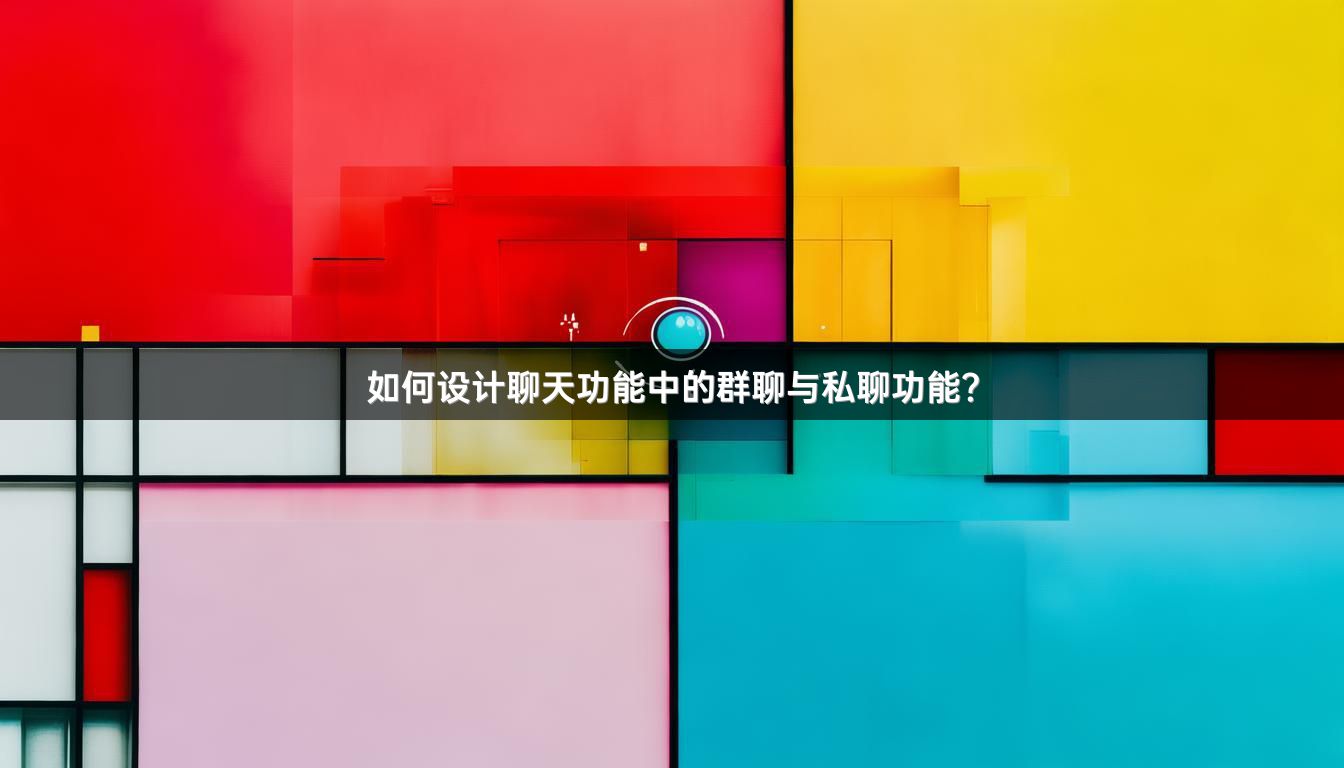 如何设计聊天功能中的群聊与私聊功能？