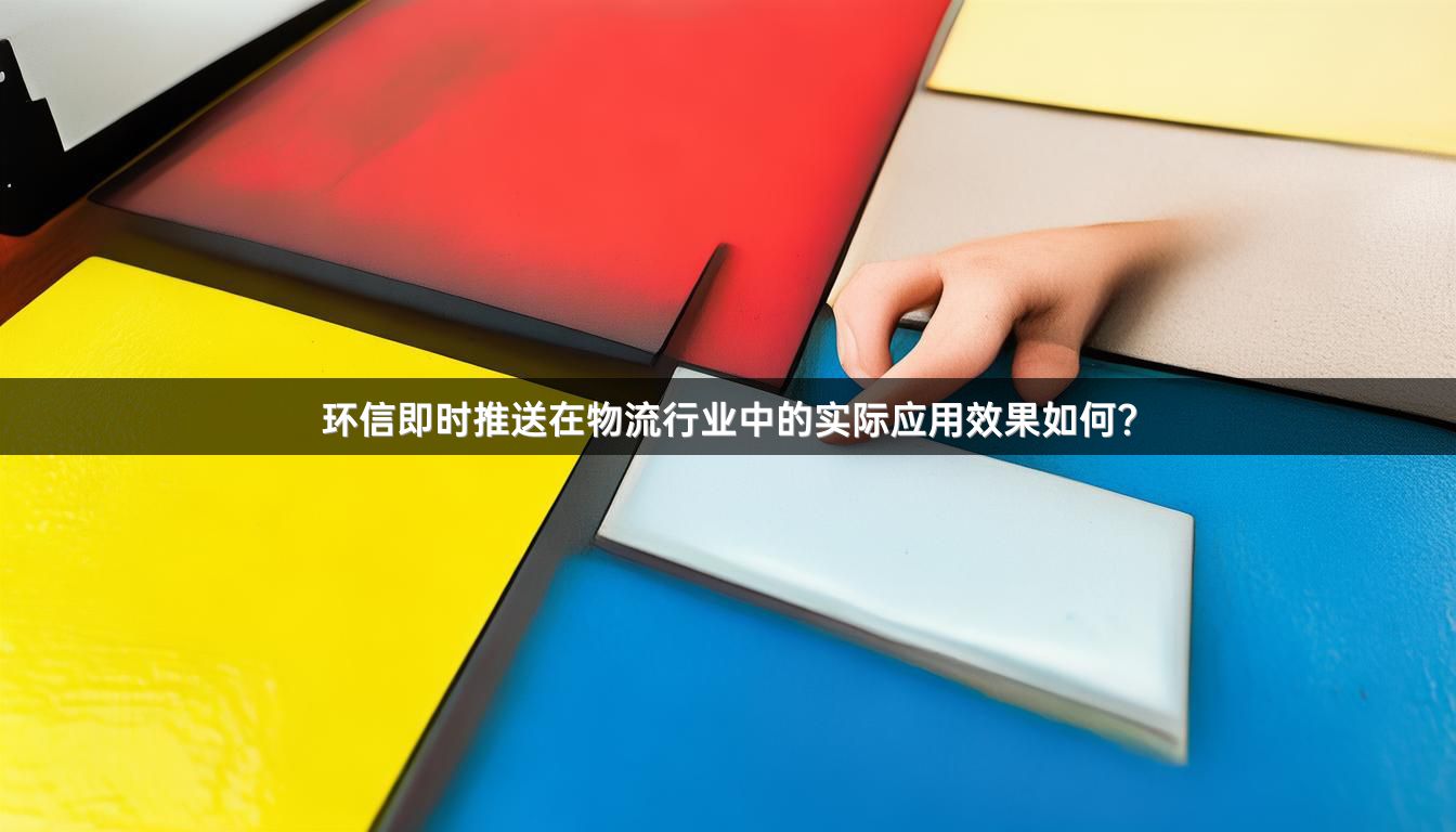 环信即时推送在物流行业中的实际应用效果如何？