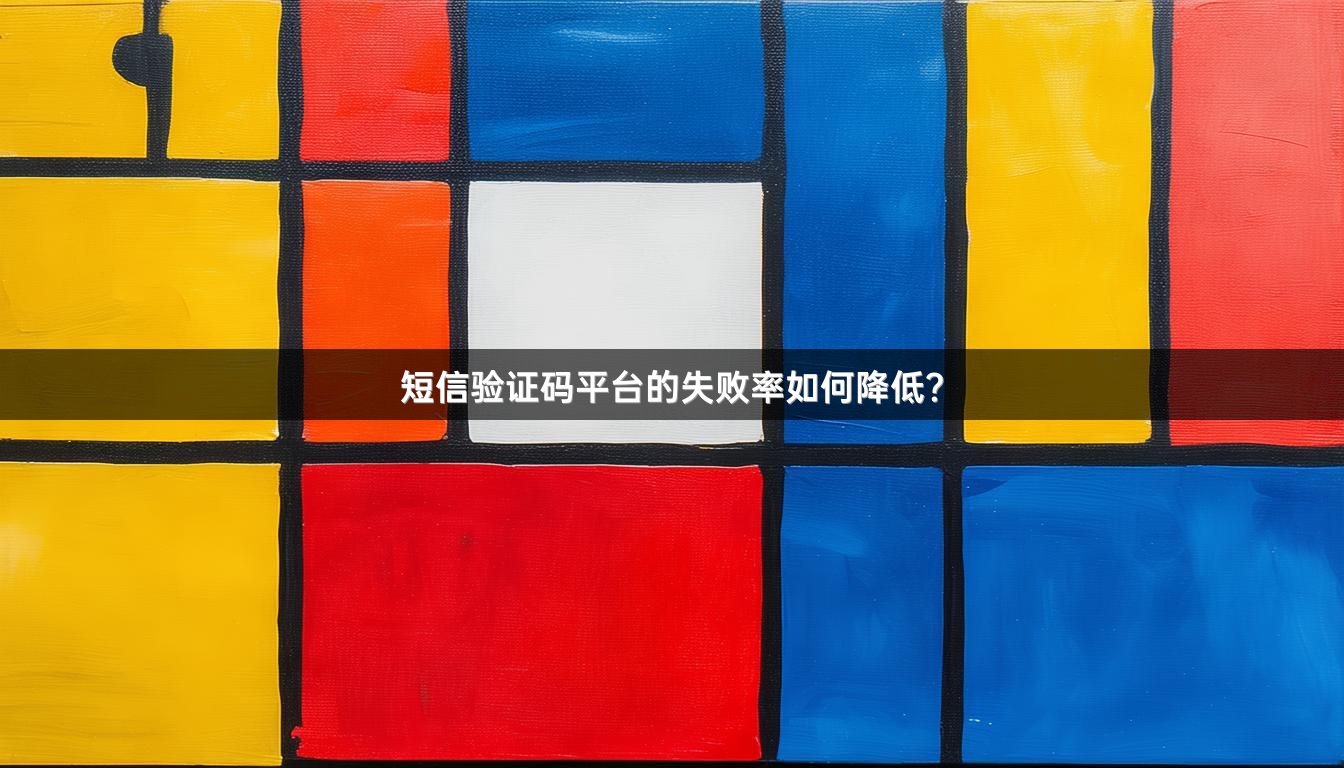 短信验证码平台的失败率如何降低？