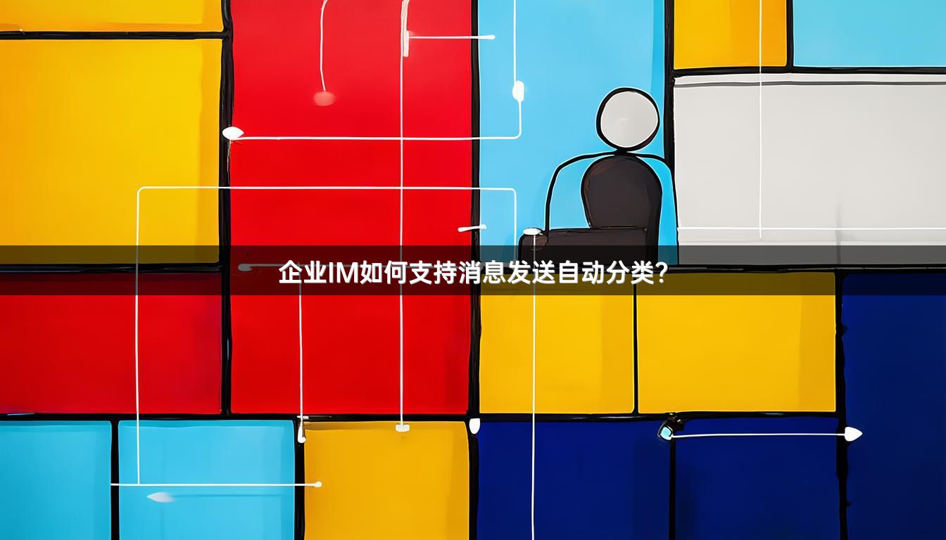 企业IM如何支持消息发送自动分类？