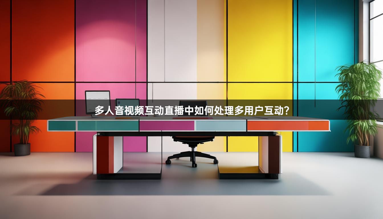 多人音视频互动直播中如何处理多用户互动？