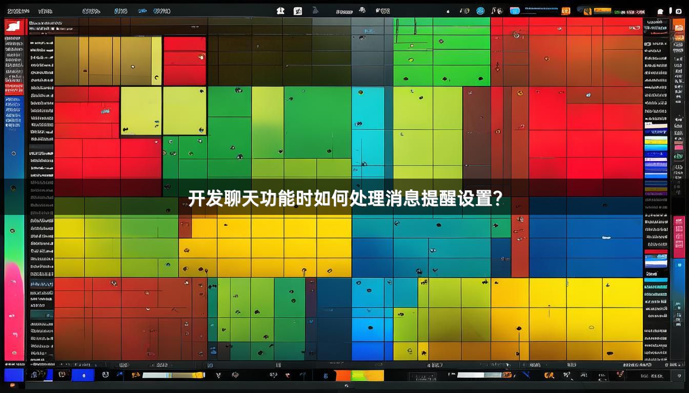 开发聊天功能时如何处理消息提醒设置？