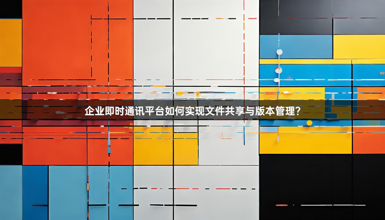 企业即时通讯平台如何实现文件共享与版本管理？
