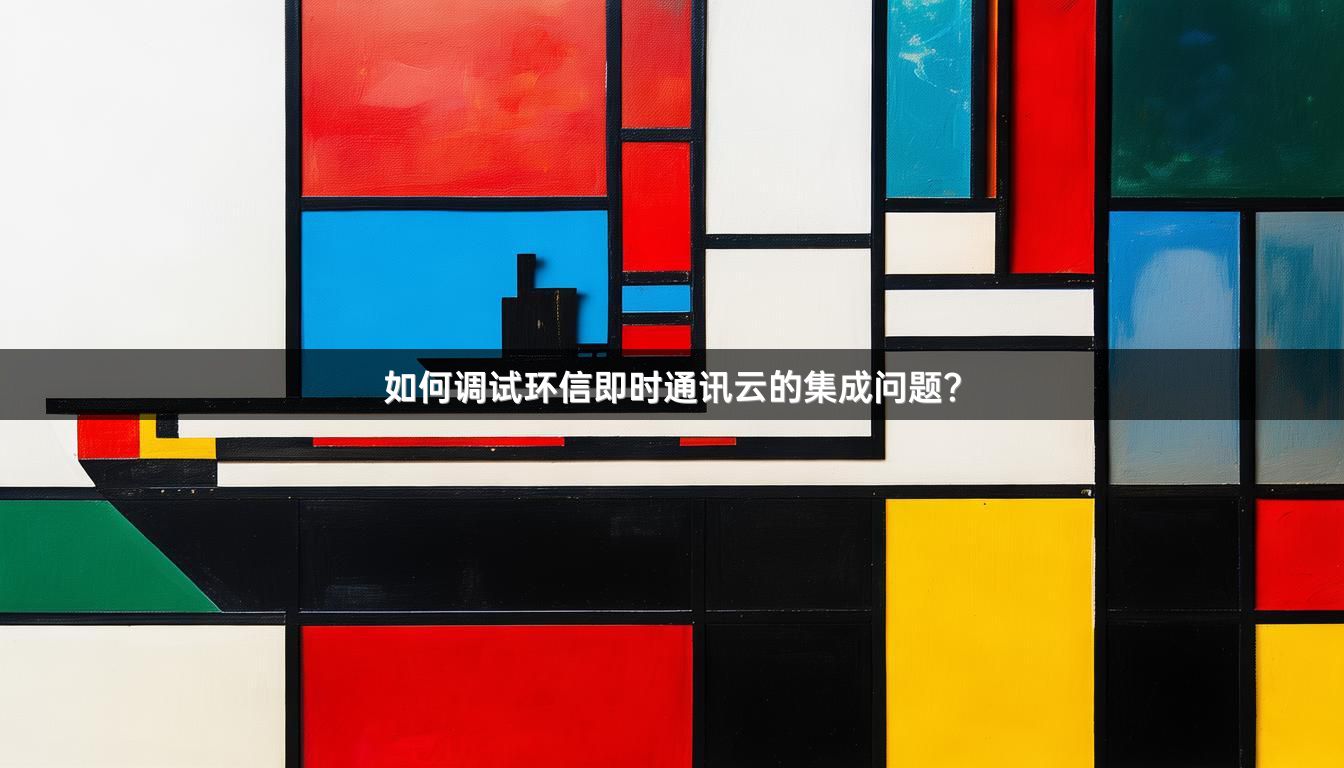 如何调试环信即时通讯云的集成问题？