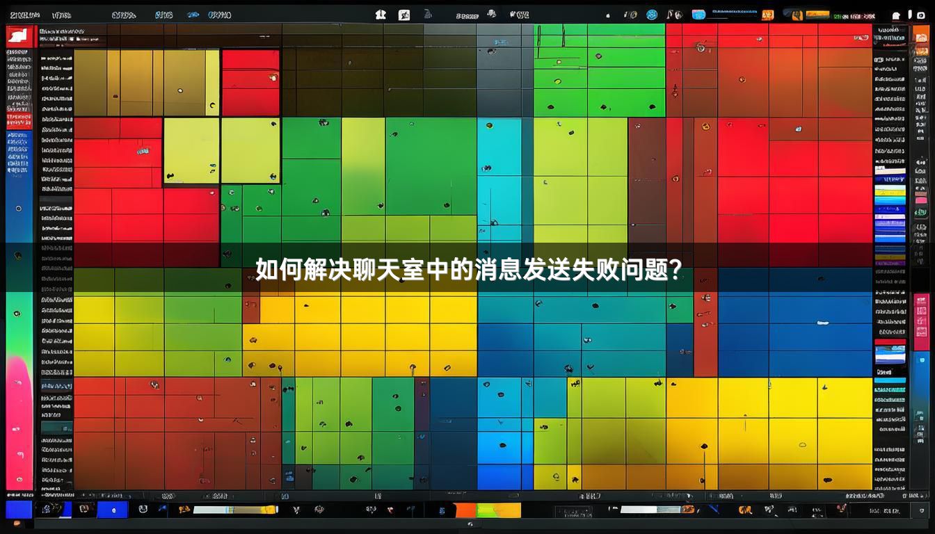 如何解决聊天室中的消息发送失败问题？
