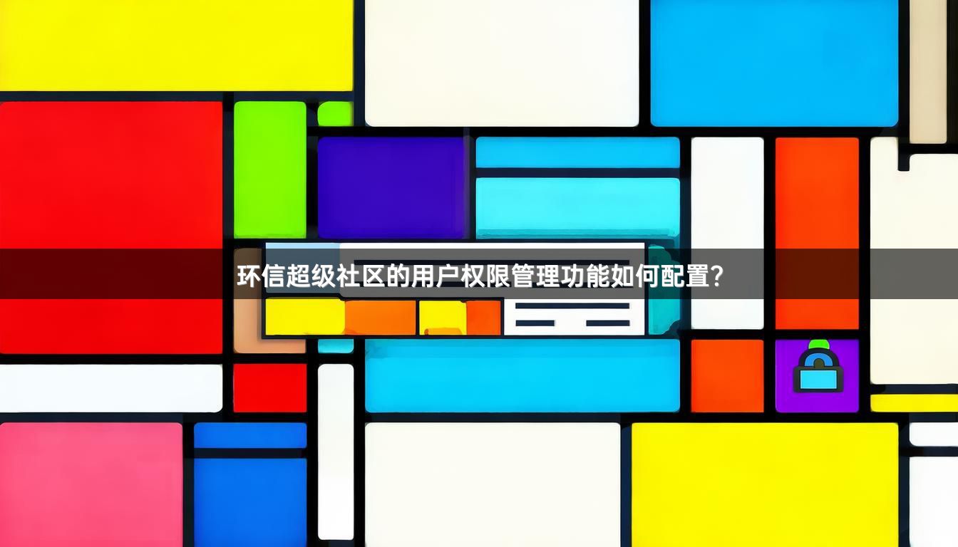 环信超级社区的用户权限管理功能如何配置？