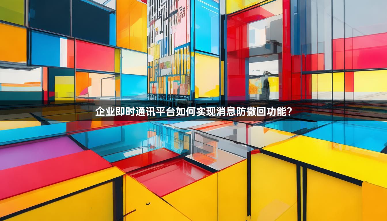 企业即时通讯平台如何实现消息防撤回功能？