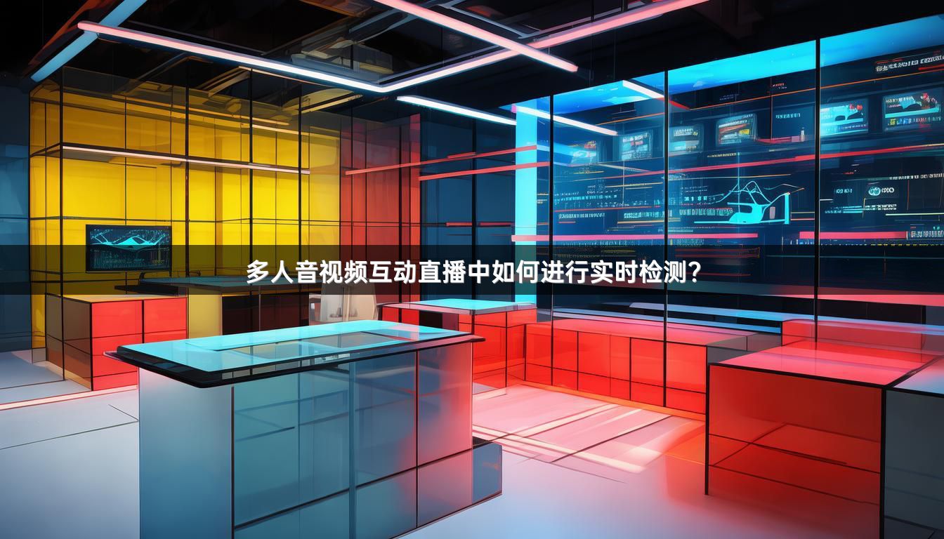 多人音视频互动直播中如何进行实时检测？