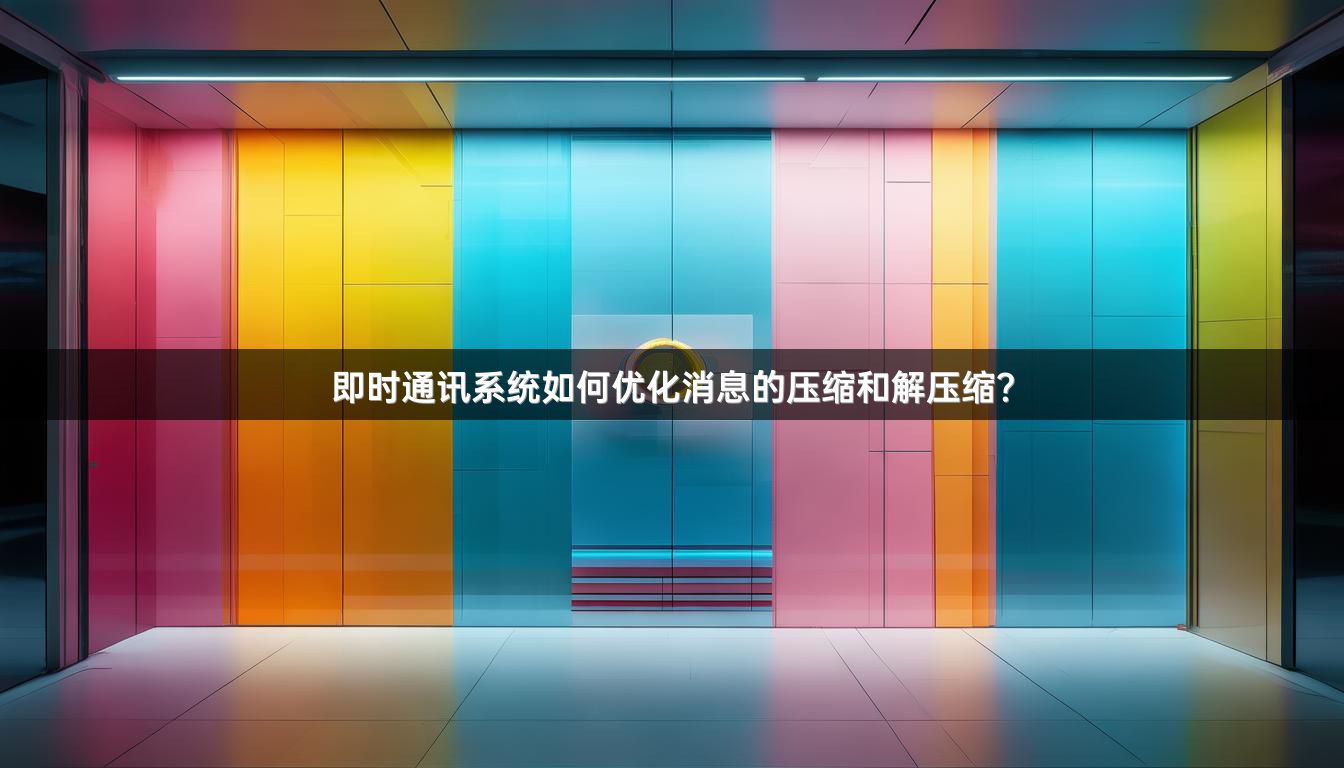 即时通讯系统如何优化消息的压缩和解压缩？