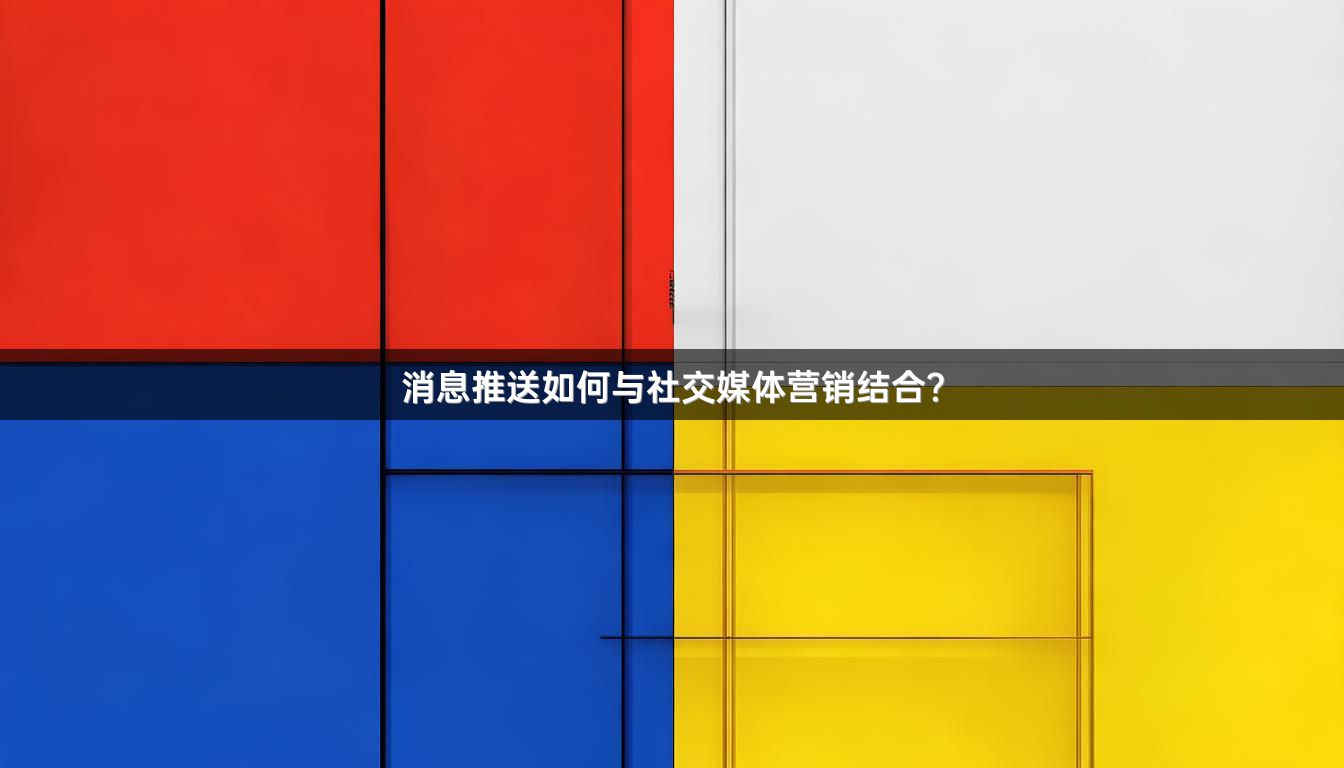 消息推送如何与社交媒体营销结合？