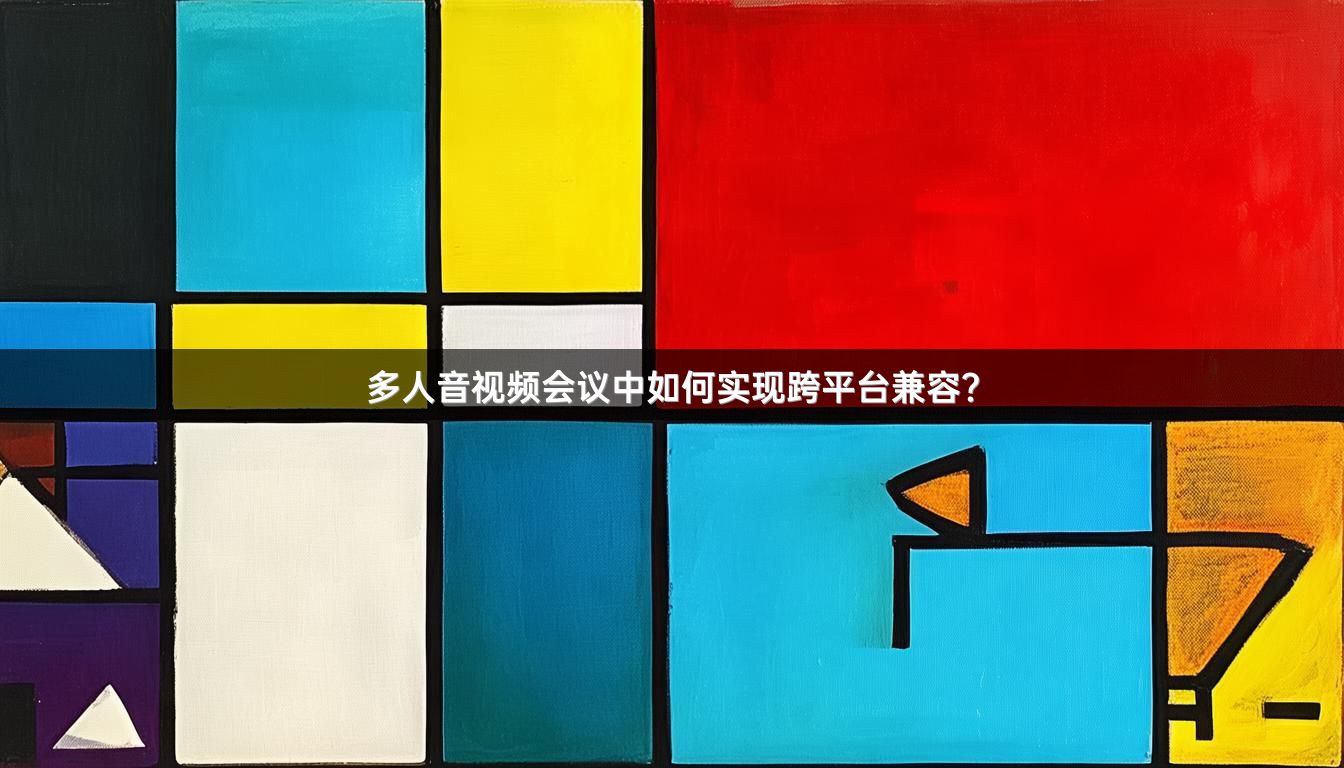 多人音视频会议中如何实现跨平台兼容？