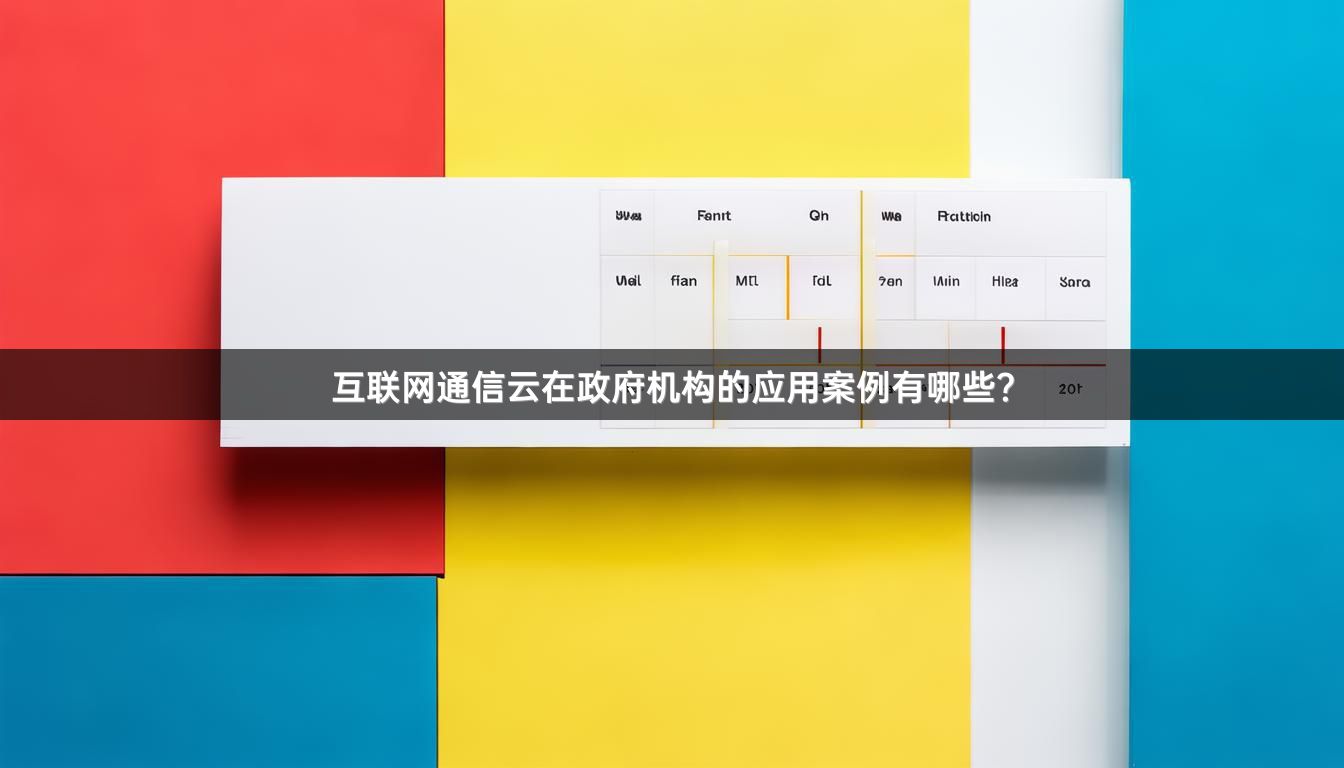 互联网通信云在政府机构的应用案例有哪些？