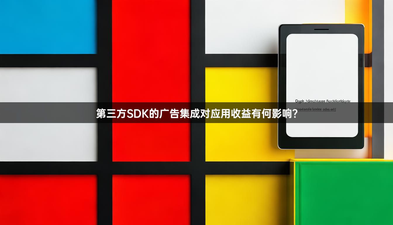 第三方SDK的广告集成对应用收益有何影响？