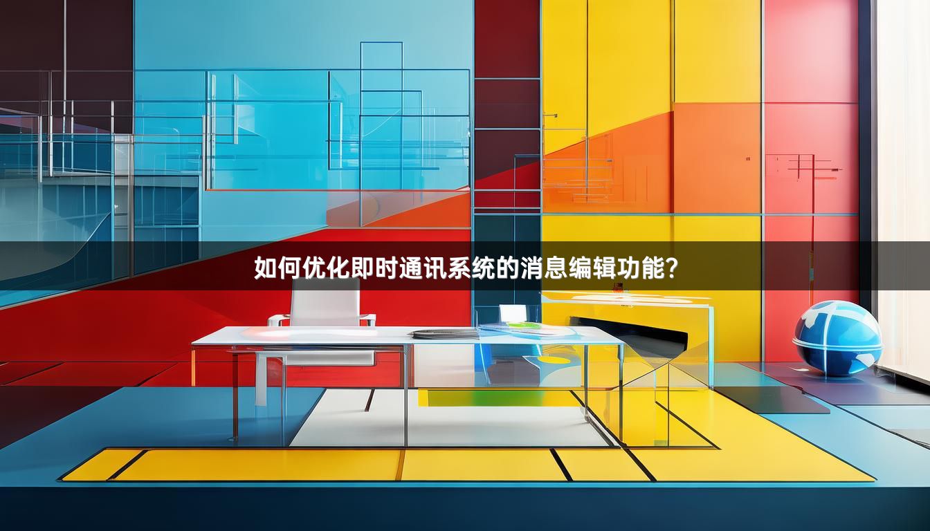 如何优化即时通讯系统的消息编辑功能？
