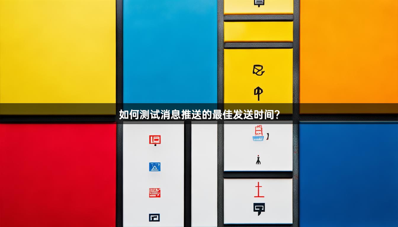 如何测试消息推送的最佳发送时间？