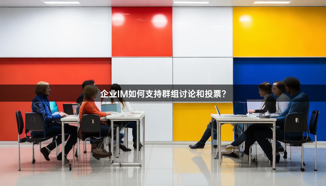 企业IM如何支持群组讨论和投票？