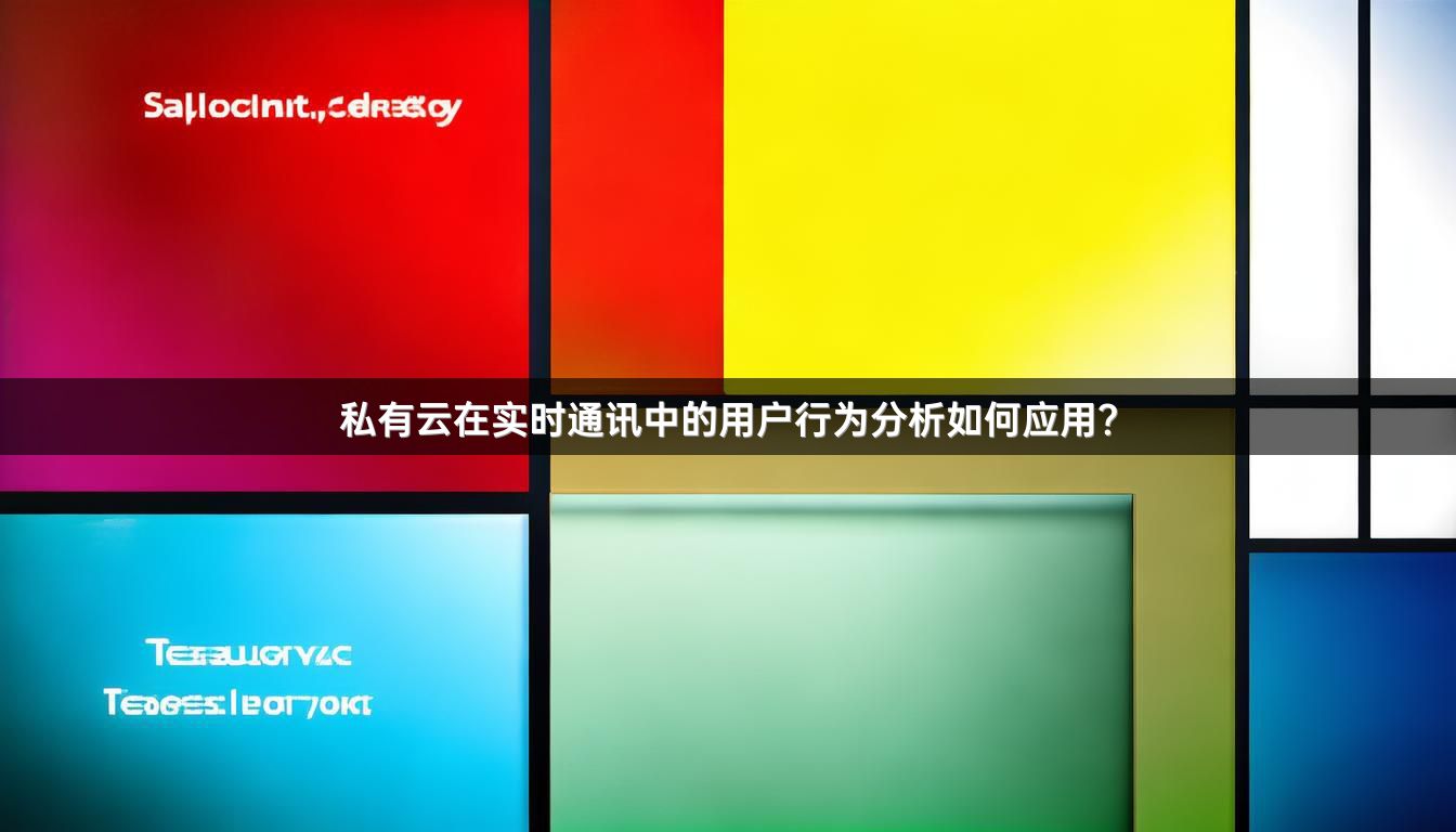私有云在实时通讯中的用户行为分析如何应用？