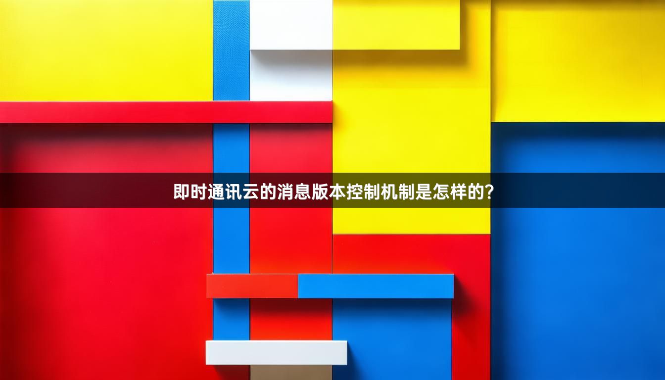 即时通讯云的消息版本控制机制是怎样的？