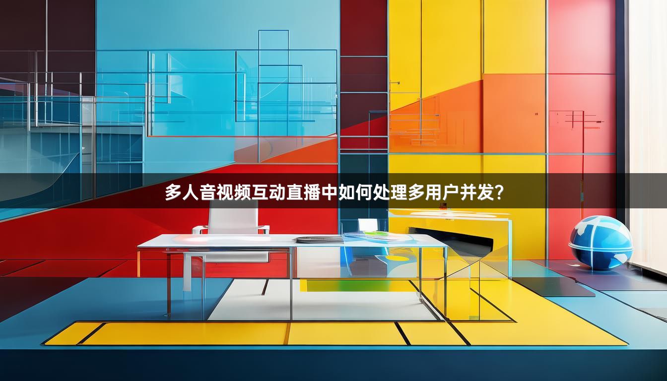 多人音视频互动直播中如何处理多用户并发？