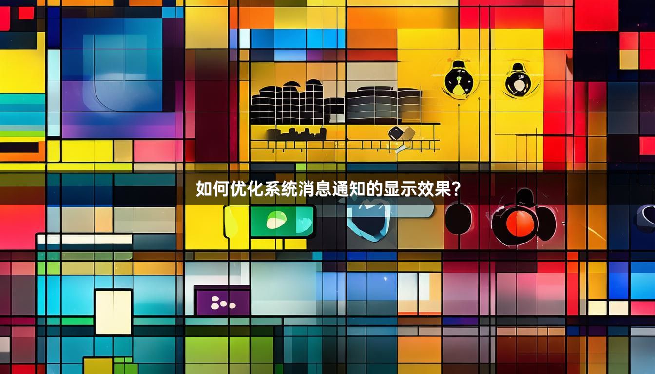 如何优化系统消息通知的显示效果？