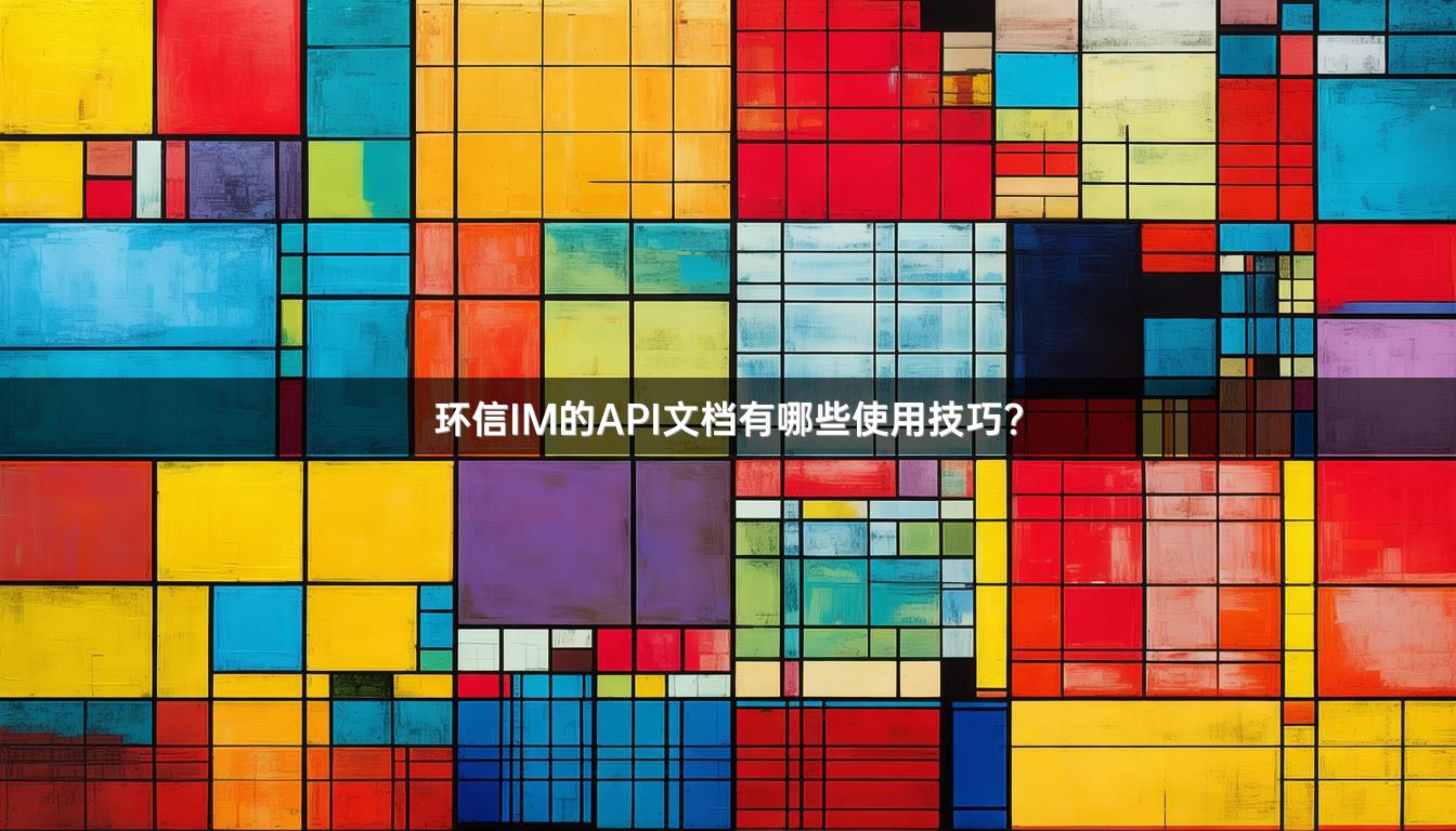 环信IM的API文档有哪些使用技巧？