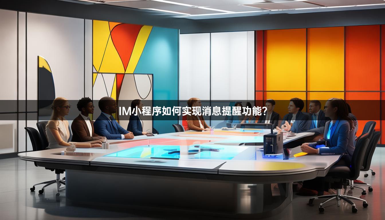 IM小程序如何实现消息提醒功能？