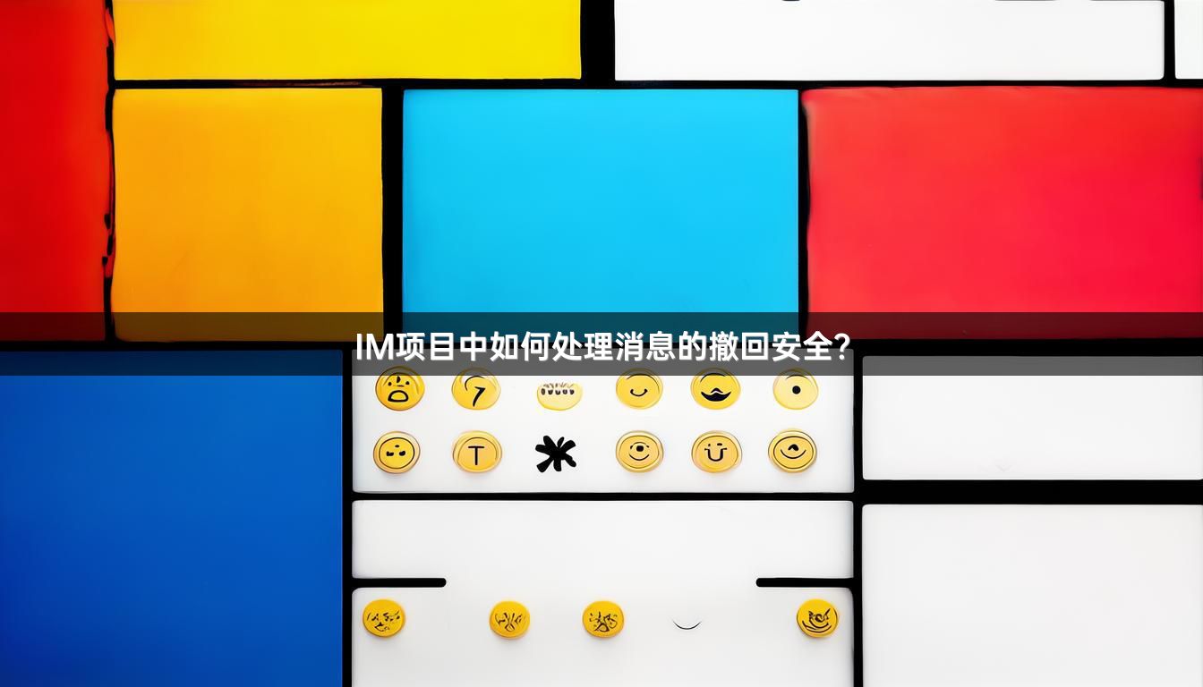 IM项目中如何处理消息的撤回安全？