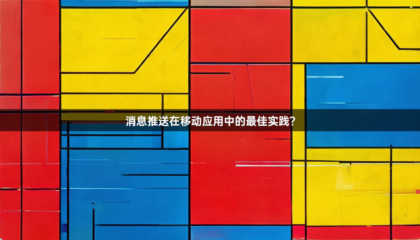 消息推送在移动应用中的最佳实践？
