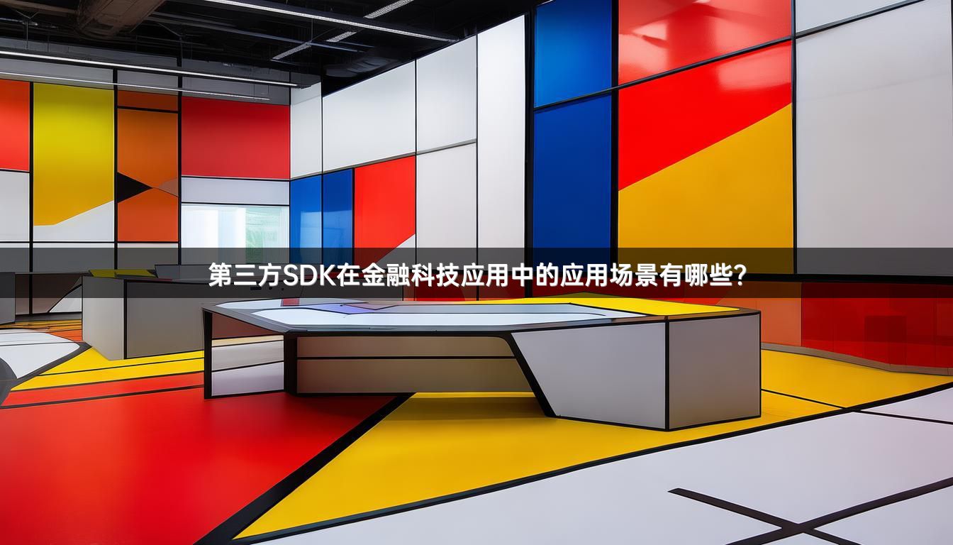 第三方SDK在金融科技应用中的应用场景有哪些？
