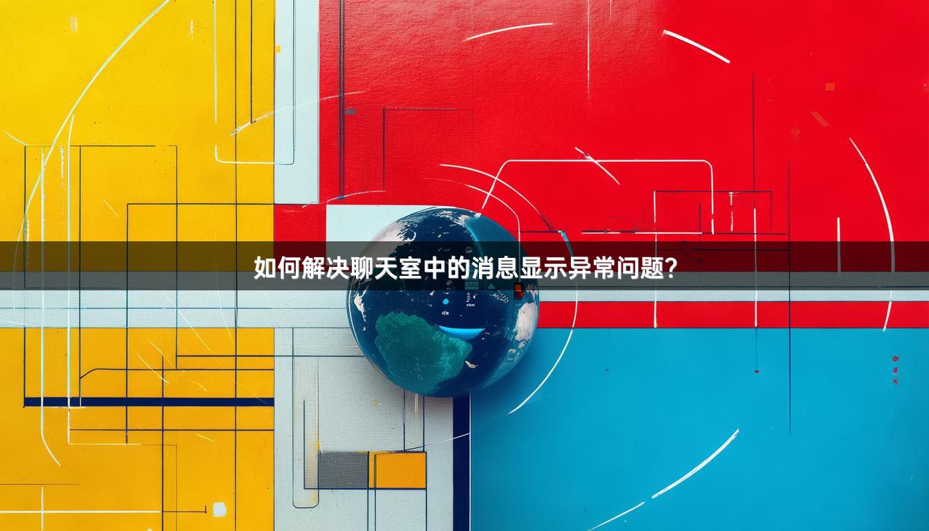 如何解决聊天室中的消息显示异常问题？