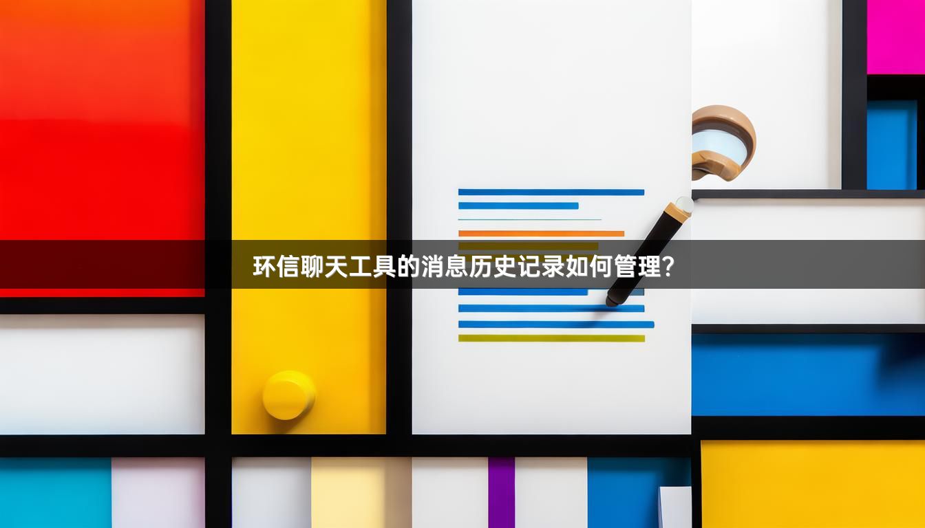 环信聊天工具的消息历史记录如何管理？