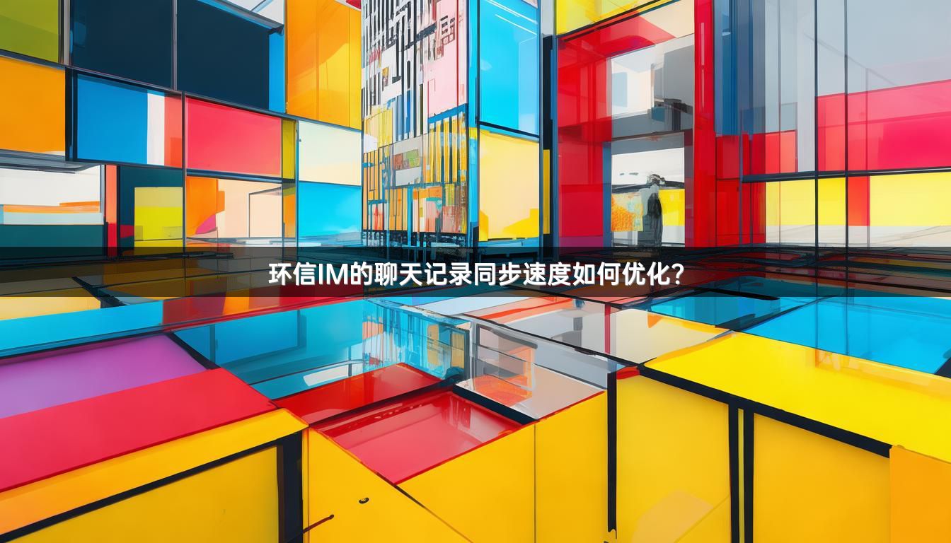 环信IM的聊天记录同步速度如何优化？