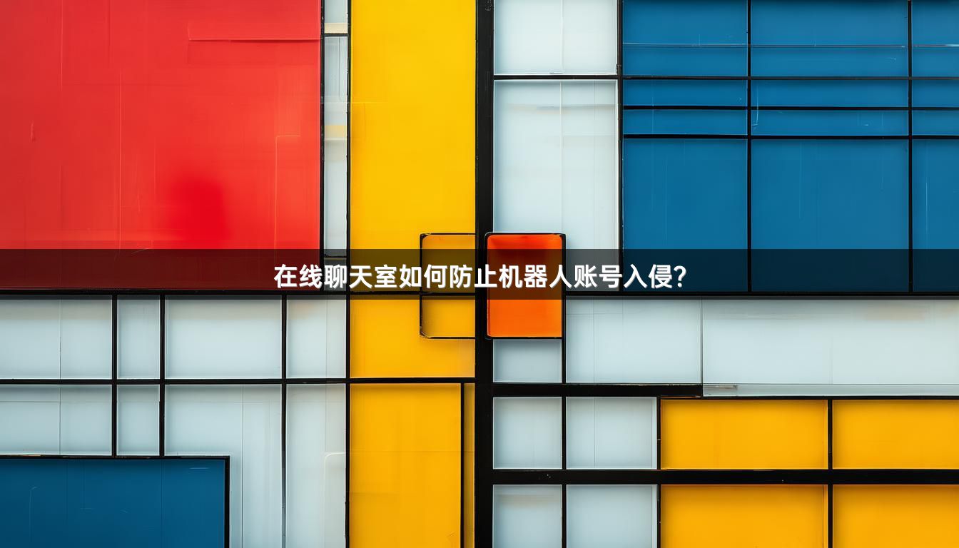 在线聊天室如何防止机器人账号入侵？