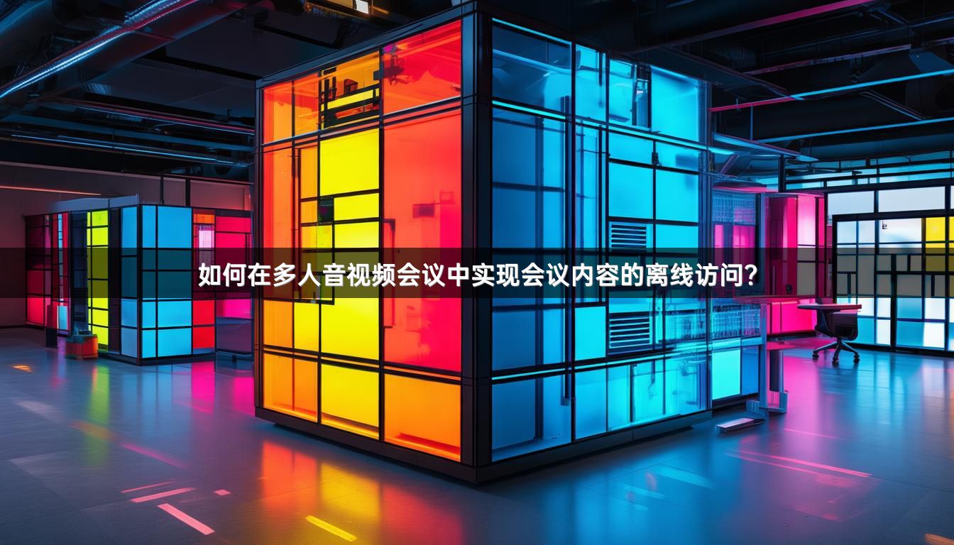 如何在多人音视频会议中实现会议内容的离线访问？