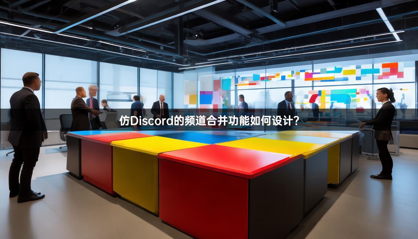 仿Discord的频道合并功能如何设计？