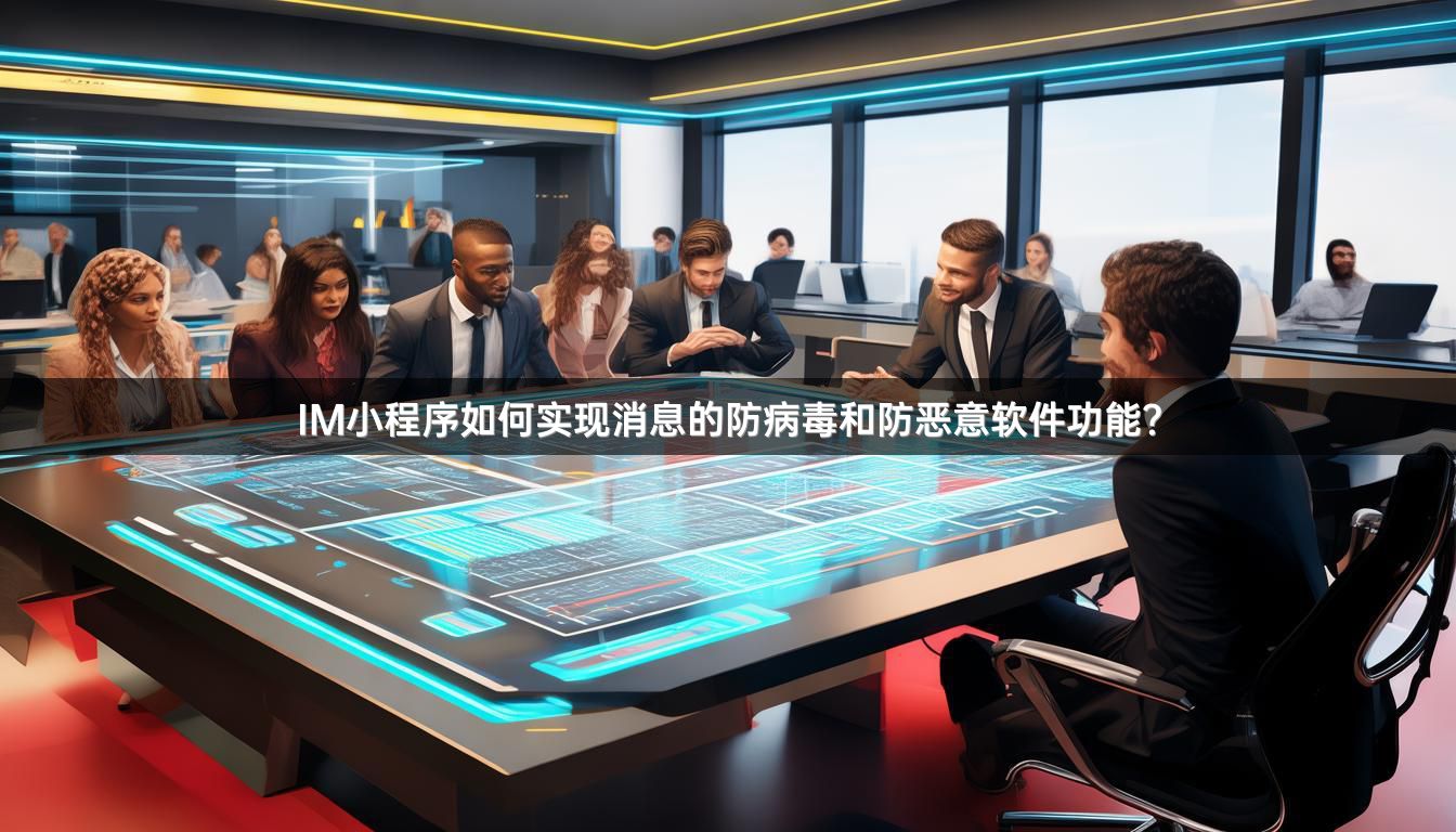 IM小程序如何实现消息的防病毒和防恶意软件功能？