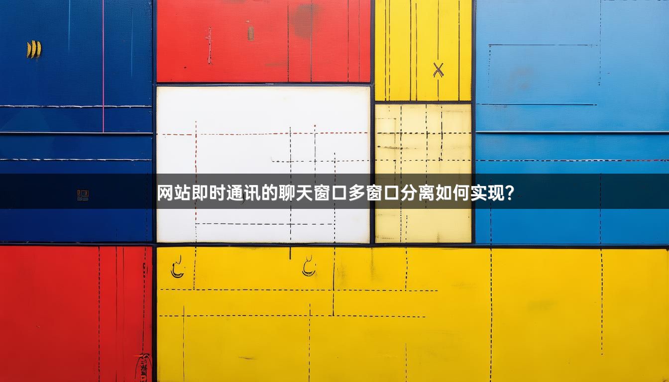 网站即时通讯的聊天窗口多窗口分离如何实现？