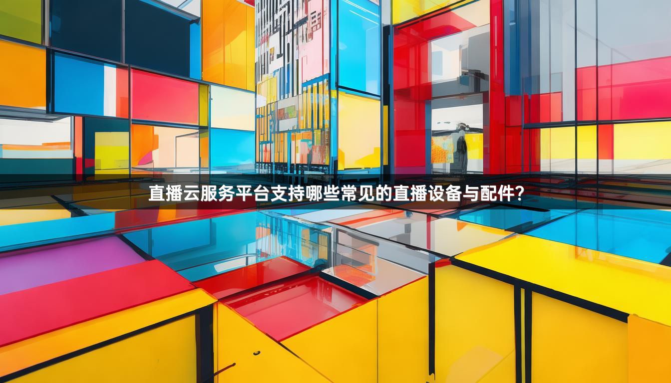 直播云服务平台支持哪些常见的直播设备与配件？
