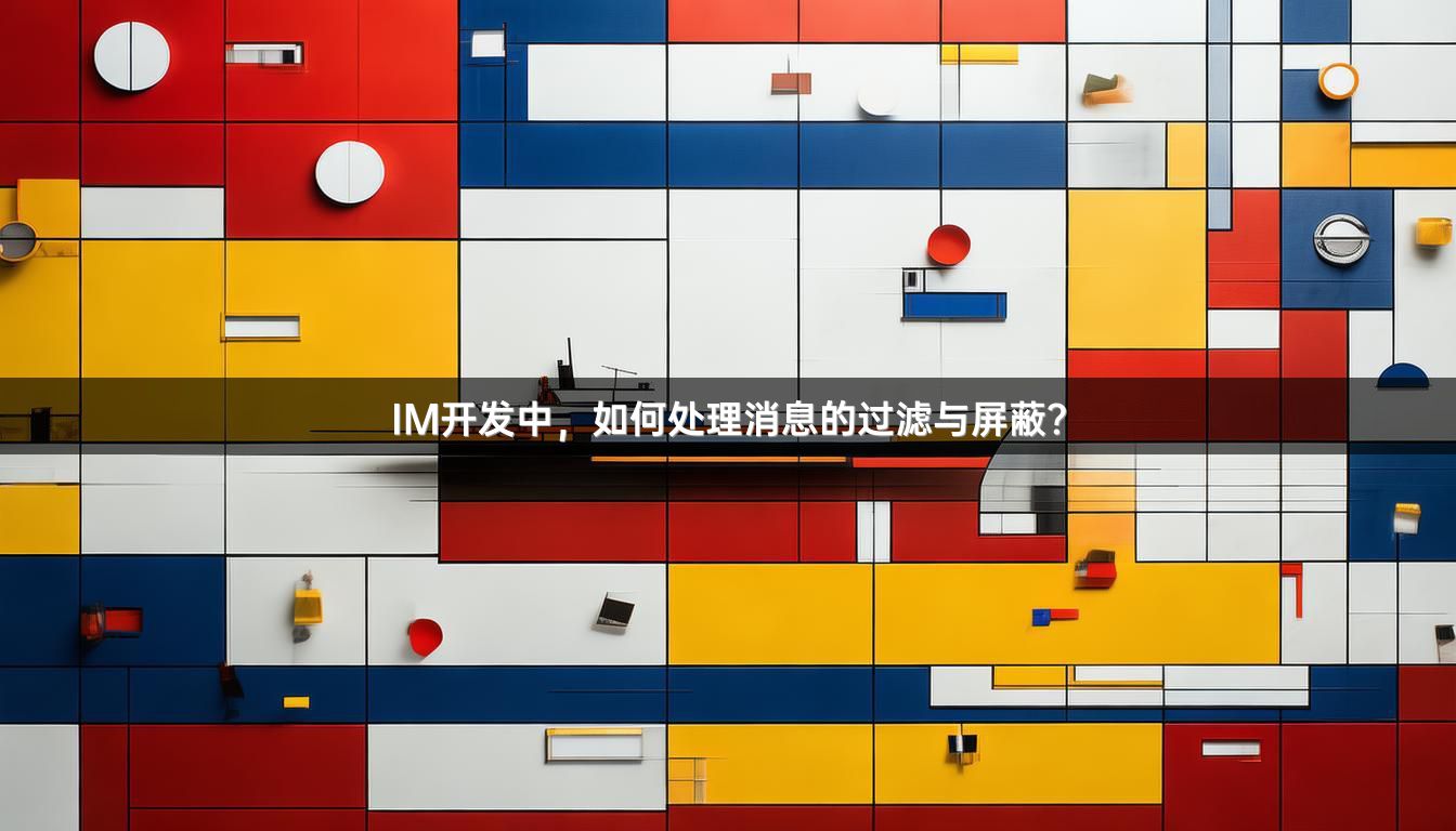 IM开发中，如何处理消息的过滤与屏蔽？