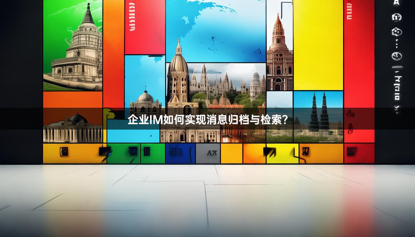 企业IM如何实现消息归档与检索？