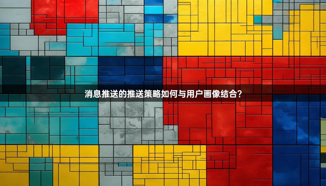消息推送的推送策略如何与用户画像结合？