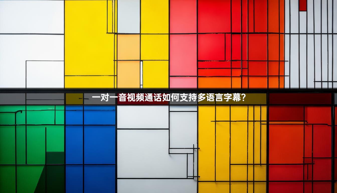 一对一音视频通话如何支持多语言字幕？